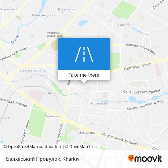 Балхаський Провулок map