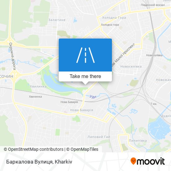 Баркалова Вулиця map