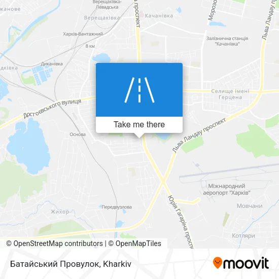 Карта Батайський Провулок