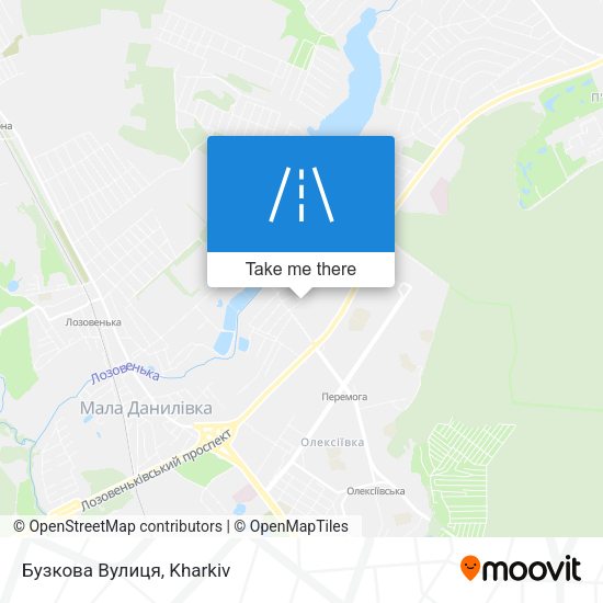 Бузкова Вулиця map