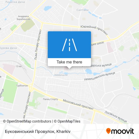 Буковинський Провулок map