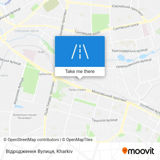 Карта Відродження Вулиця