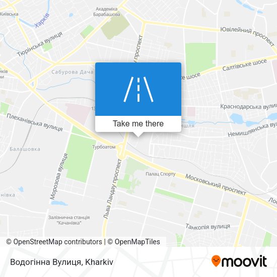 Карта Водогінна Вулиця