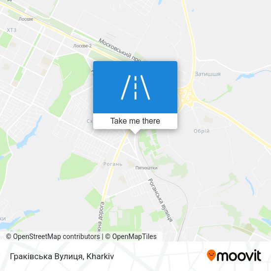 Карта Граківська Вулиця