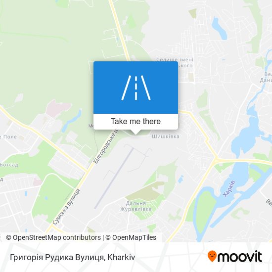 Григорія Рудика Вулиця map