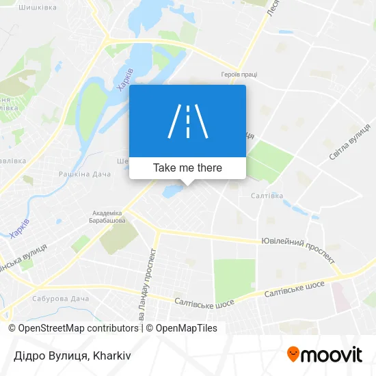 Карта Дідро Вулиця