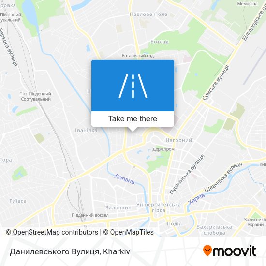 Данилевського Вулиця map