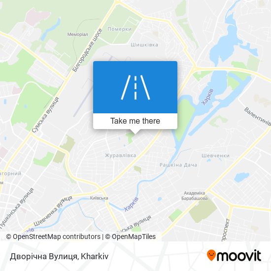 Дворічна Вулиця map