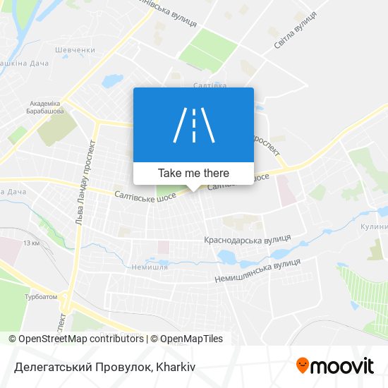 Делегатський Провулок map