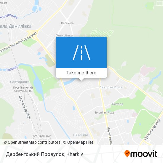 Дербентський Провулок map