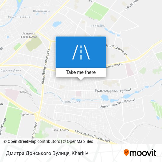 Дмитра Донського Вулиця map