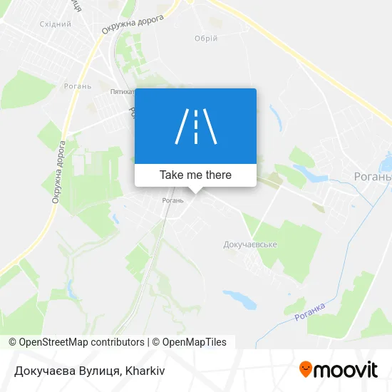 Карта Докучаєва Вулиця