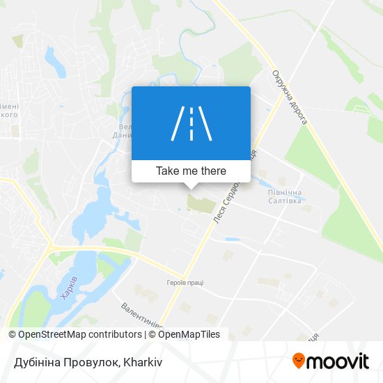 Дубініна Провулок map