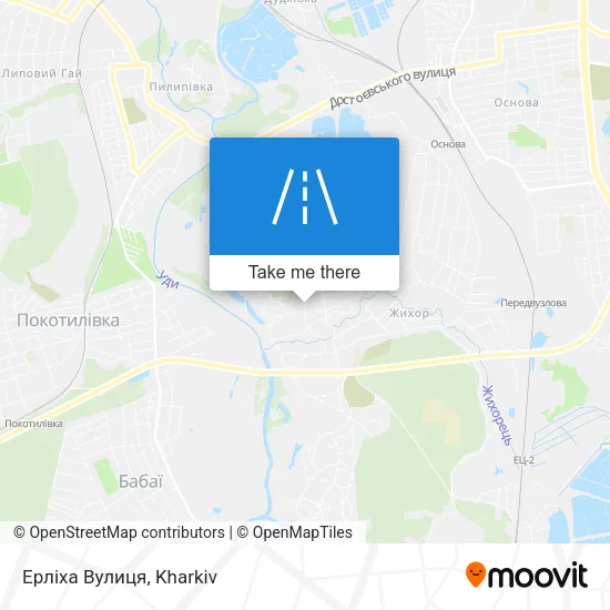 Карта Ерліха Вулиця