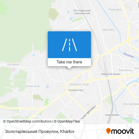 Золотарівський Провулок map