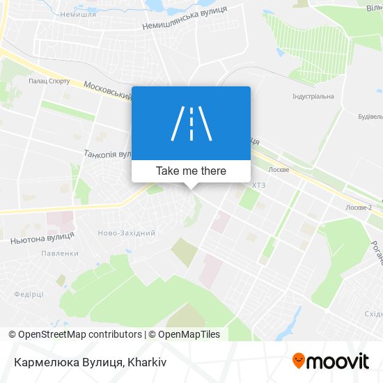 Кармелюка Вулиця map