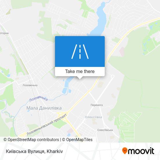 Київська Вулиця map