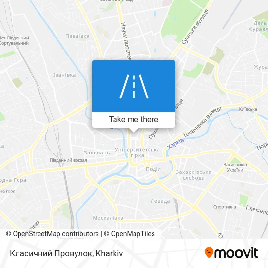 Карта Класичний Провулок
