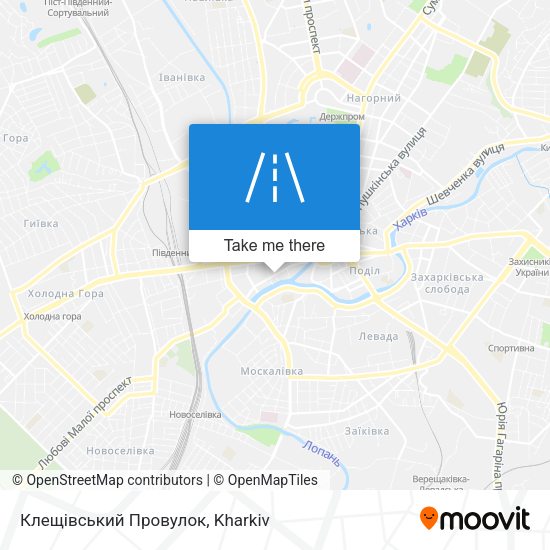 Клещівський Провулок map