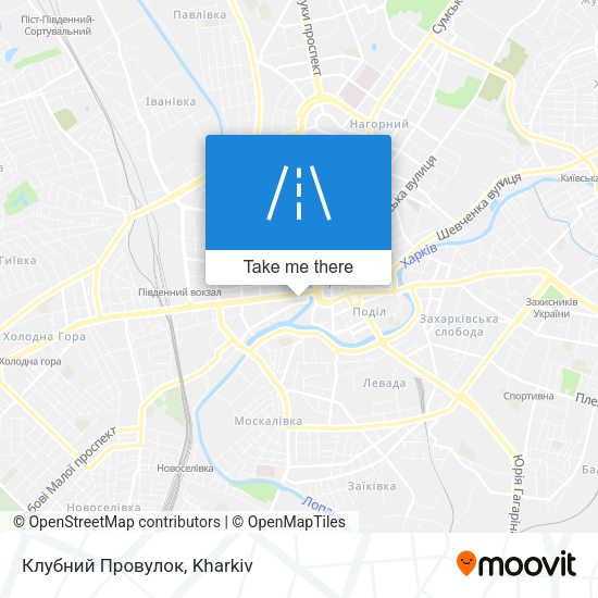 Клубний Провулок map