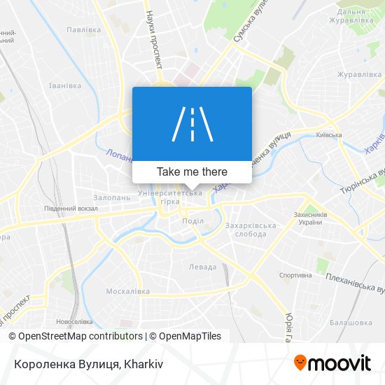 Короленка Вулиця map