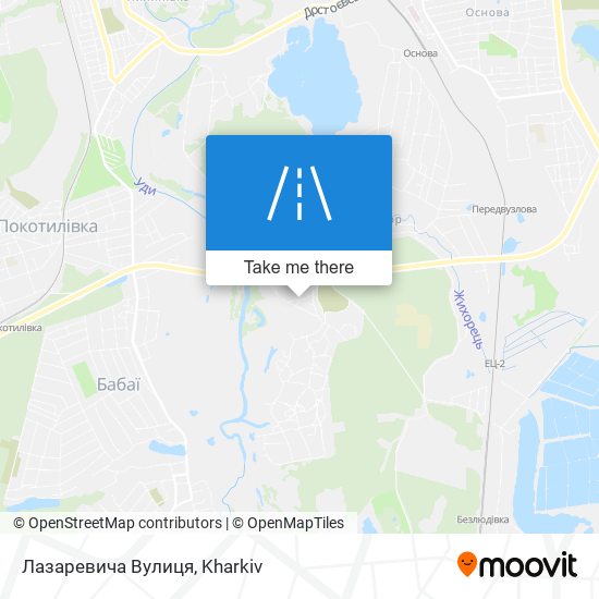 Лазаревича Вулиця map