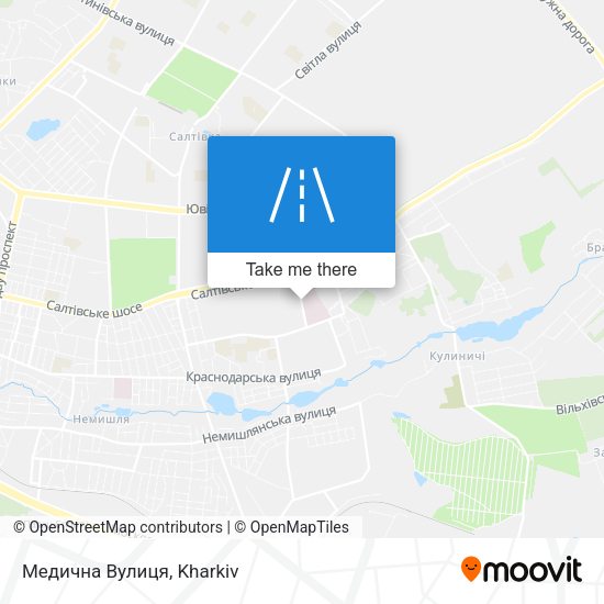 Медична Вулиця map