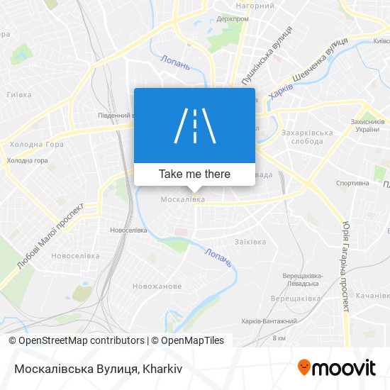 Москалівська Вулиця map