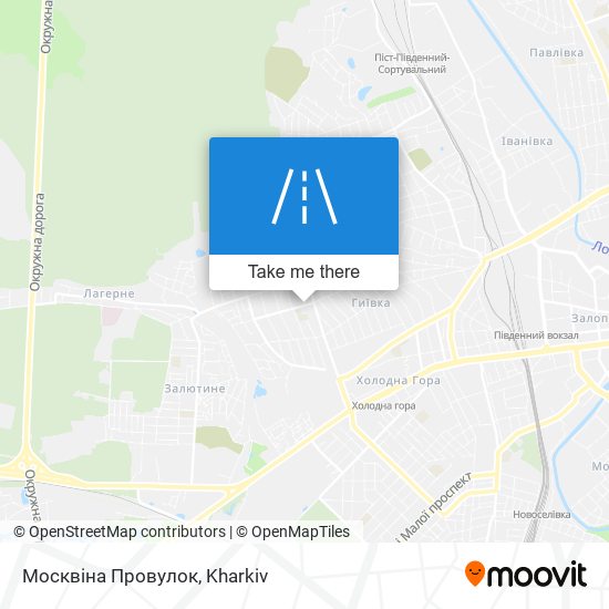 Москвіна Провулок map