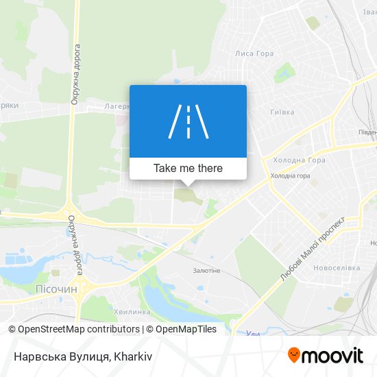 Нарвська Вулиця map