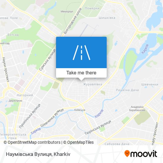 Наумівська Вулиця map