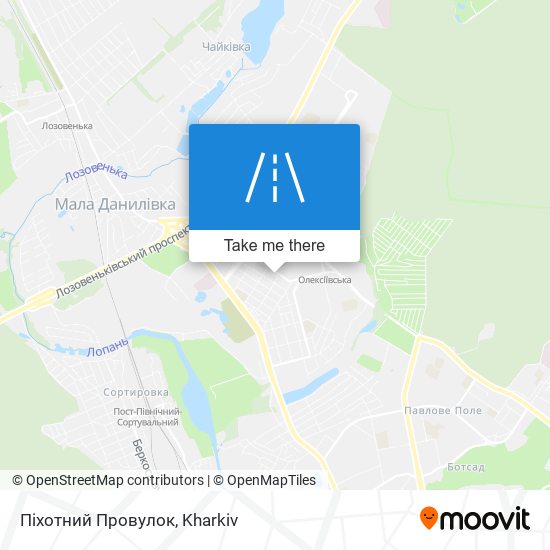 Піхотний Провулок map