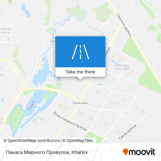 Панаса Мирного Провулок map