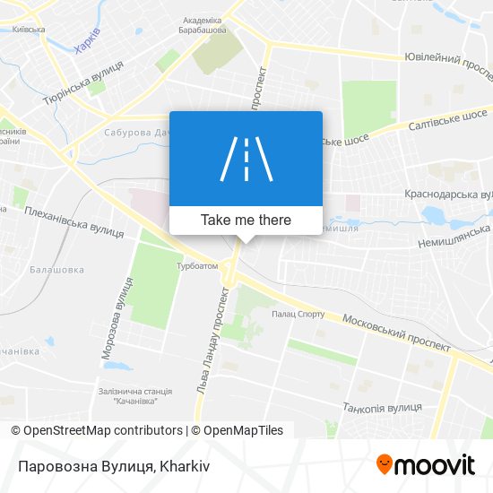 Паровозна Вулиця map