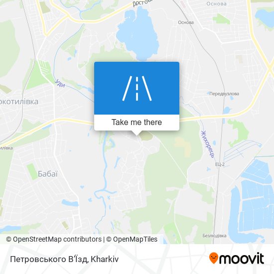 Петровського В’Їзд map