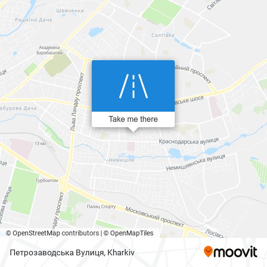 Петрозаводська Вулиця map