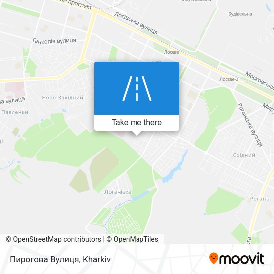 Пирогова Вулиця map