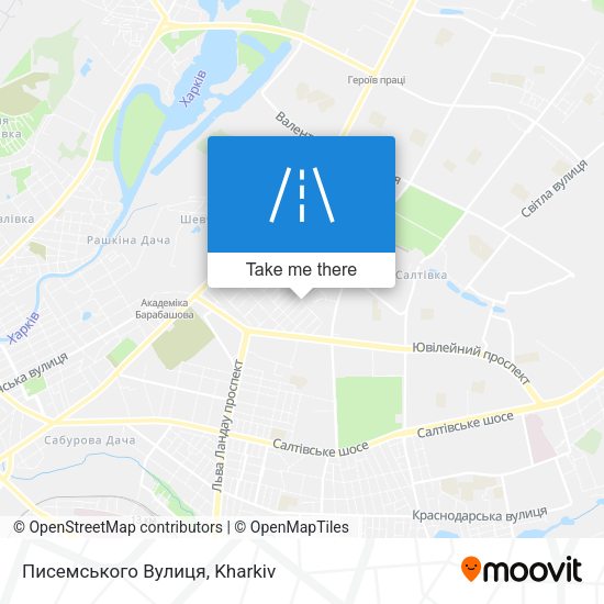 Писемського Вулиця map