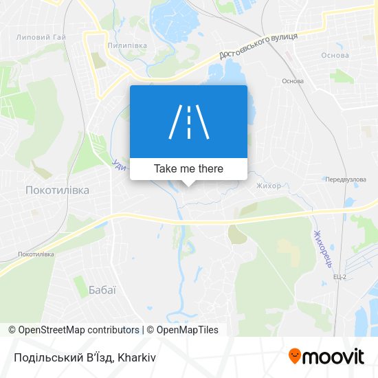 Подільський В’Їзд map