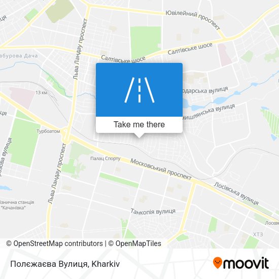 Полєжаєва Вулиця map