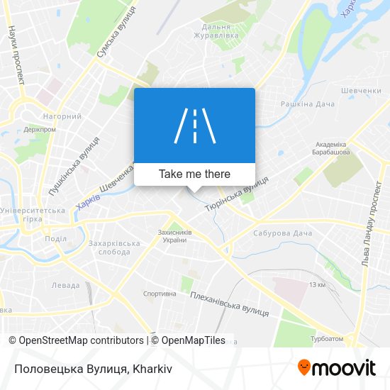 Половецька Вулиця map