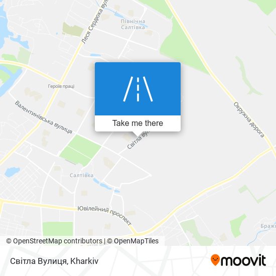 Світла Вулиця map