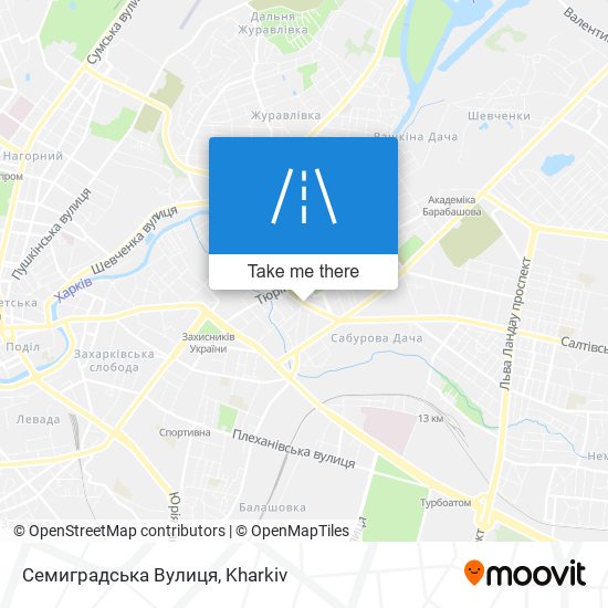 Семиградська Вулиця map