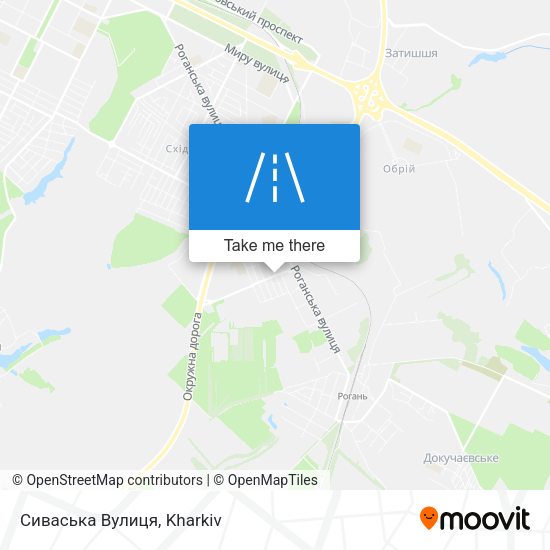 Сиваська Вулиця map