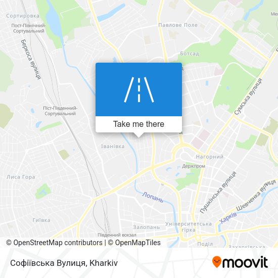 Софіївська Вулиця map