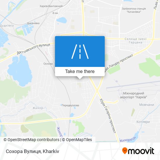 Сохора Вулиця map