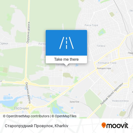 Старопрудний Провулок map