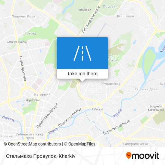 Карта Стельмаха Провулок
