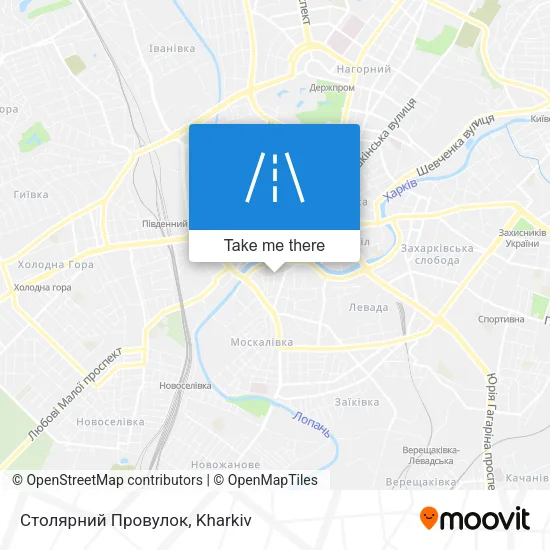 Карта Столярний Провулок