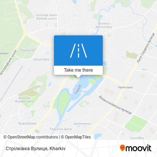 Стрілківка Вулиця map